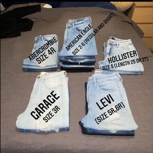 18 pairs of jeans - will be posting them individually